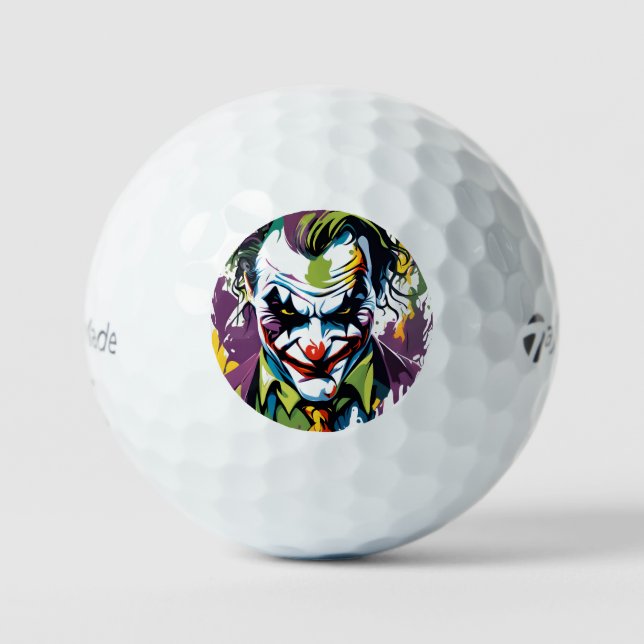why so serious?? taylormade pro golf  balls (Front)