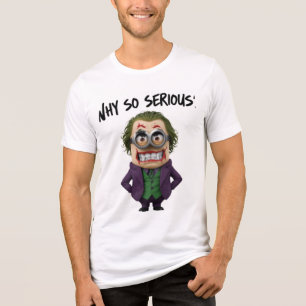 Why So Serious Tri-Blend Shirt