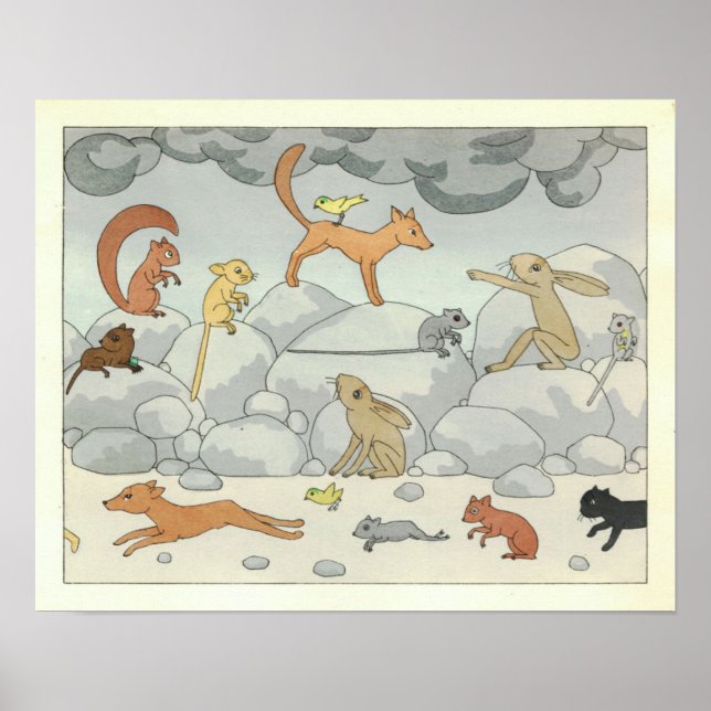 Why the Hare Has No Tail, a Zulu fairy tale Poster (Front)