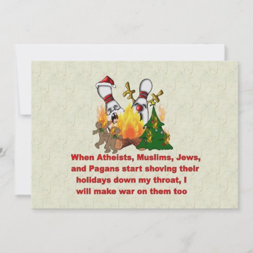 Why Theres War On Christmas Invitation