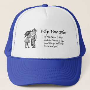 Why Vote Blue in 2026 Trucker Hat