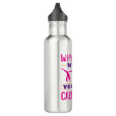 Why Walk When You Can Cartwheel Stainless Steel Water Bottle (Left)