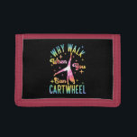Why Walk When You Can Cartwheel Trifold Wallet<br><div class="desc">Why Walk When You Can Cartwheel</div>