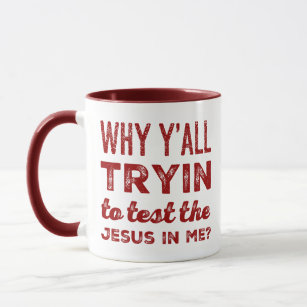 JESUS IS LORD-12 ounce cup/mug-Navy Blue with White Letters 