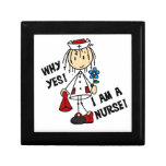 Why Yes I am a Nurse Jewelry Box