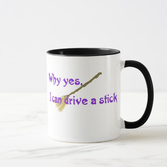 Why yes, I can drive a stick Mug (Right)
