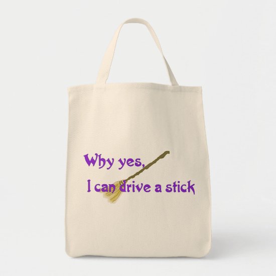 Why yes, I can drive a stick Tote Bag