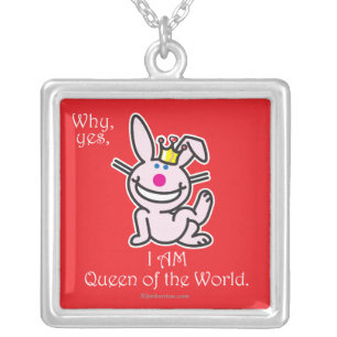 Why Yes Silver Plated Necklace