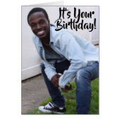 Why You Always Lyin Birthday Card (Front)