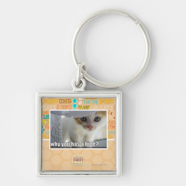 Why you has a hide? keychain (Front)