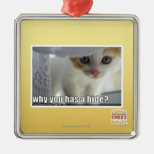 Why you has a hide? metal ornament