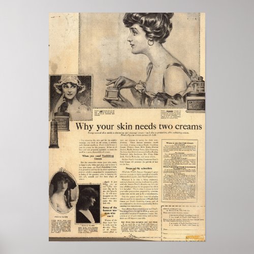 Why your Skin needs two Creams  Print Magazine