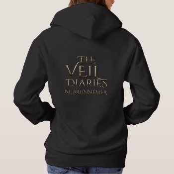 #whychoose The Veil Diaries Graphic Backside Hoodie by TheVeilDiaries at Zazzle