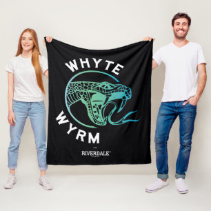 Whyte Wyrm Logo Fleece Blanket