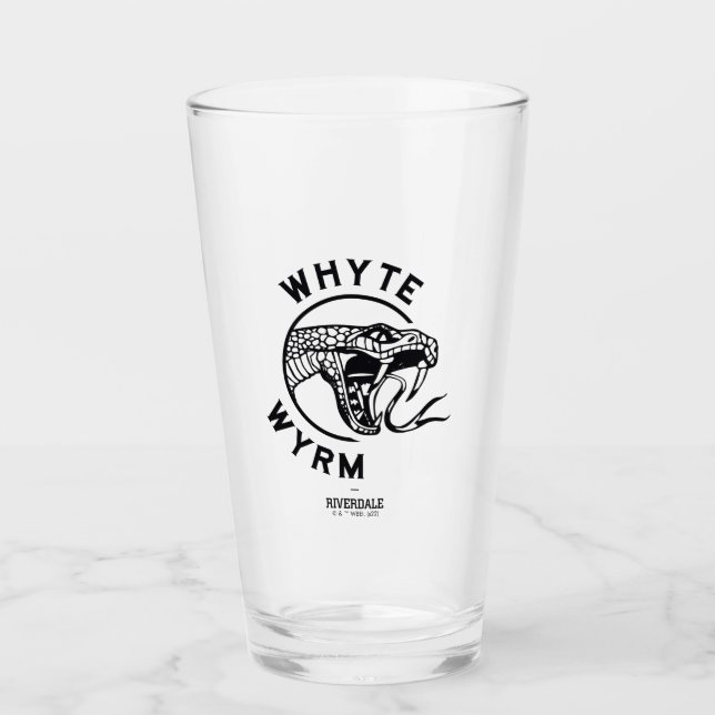 Whyte Wyrm Logo Glass (Front)