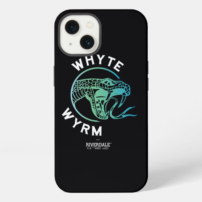 Whyte Wyrm Logo Iphone Case (Back)