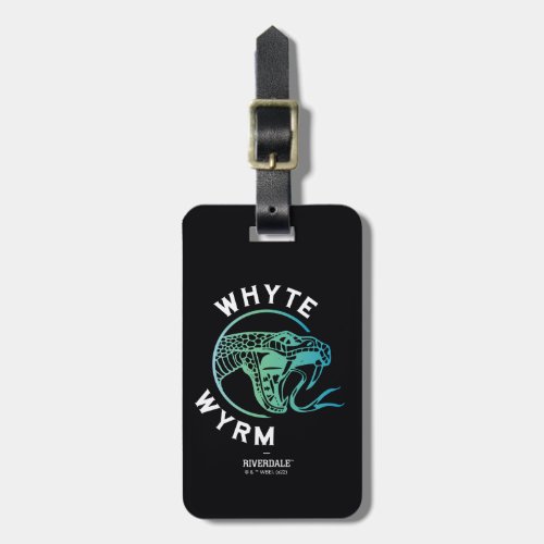 Whyte Wyrm Logo Luggage Tag