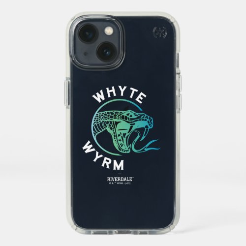 Whyte Wyrm Logo Speck iPhone 13 Case