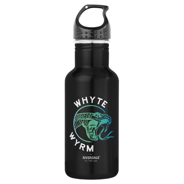 Whyte Wyrm Logo Stainless Steel Water Bottle (Front)