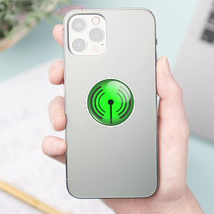 Wi-Fi Symbol Sticker