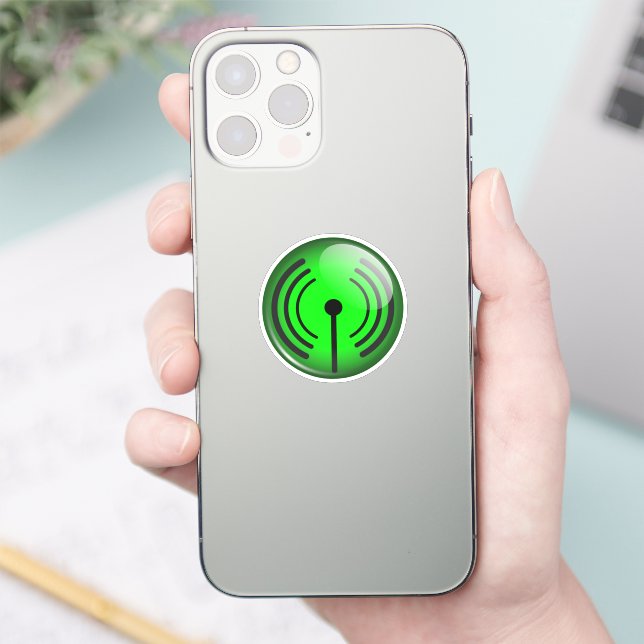 Wi-Fi Symbol Sticker (Phone)