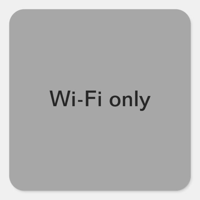 Wi-Fi tag (Front)