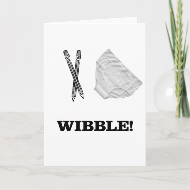 Wibble Card (Front)