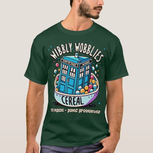 Wibbly Wobblies Cereal Theyre Timey Whimey D T_Shirt