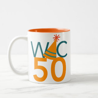 WIC50 Party Hat Orange Mug