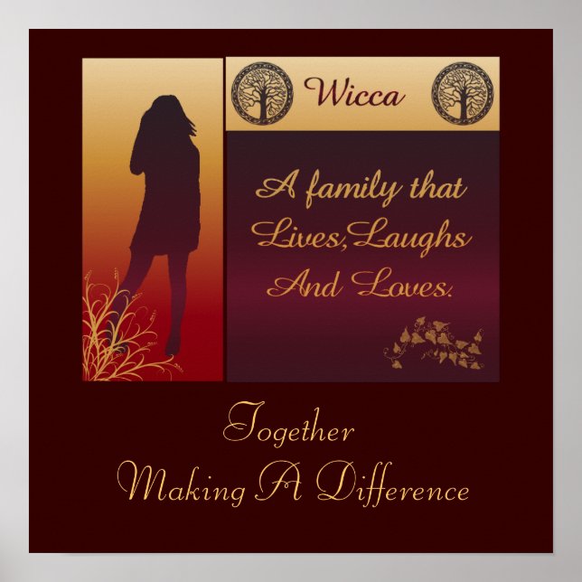 Wicca A Family Poster (Front)