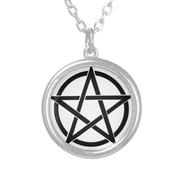 Wicca Necklace Pentacle (Front)