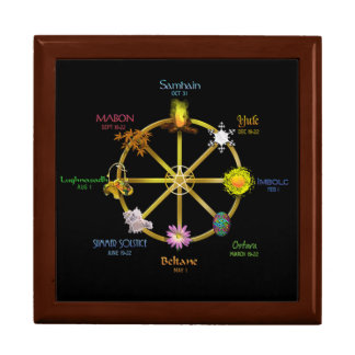 Wicca Wheel of the Year Sabbats Gift Box