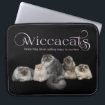 WiccaCats laptop cover<br><div class="desc">WiccaCats laptop cover</div>