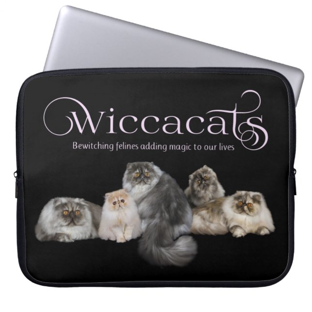 WiccaCats laptop cover (Front)