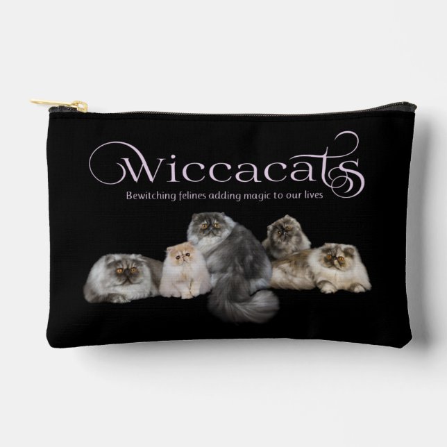 WiccaCats small zip bag (Front)