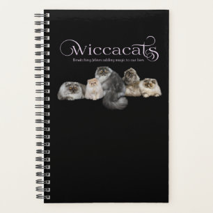 WiccaCats spiral planner