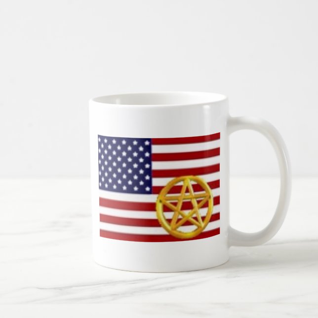 Wiccan America Coffee Mug (Right)