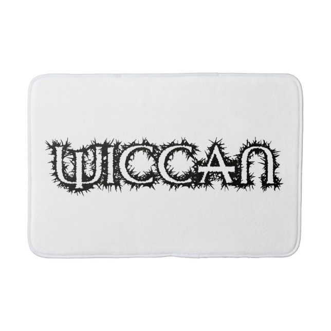Wiccan Bathroom Mat (Front)