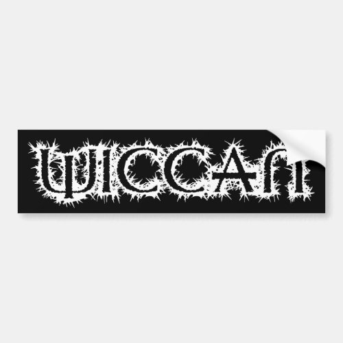 Wiccan Bumper Sticker