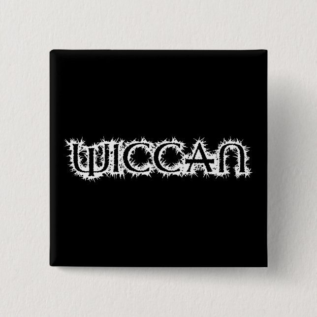 Wiccan Button (Front)