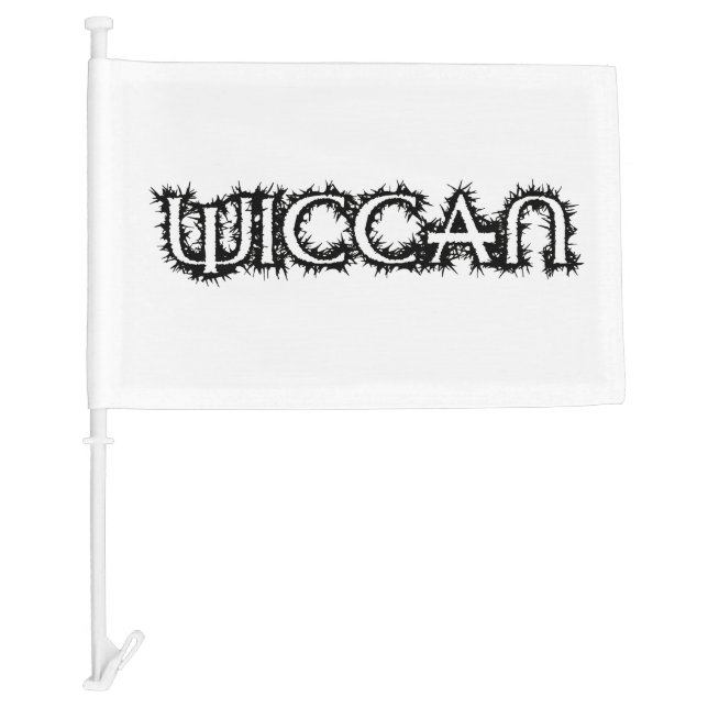 Wiccan Car Flag (Front)