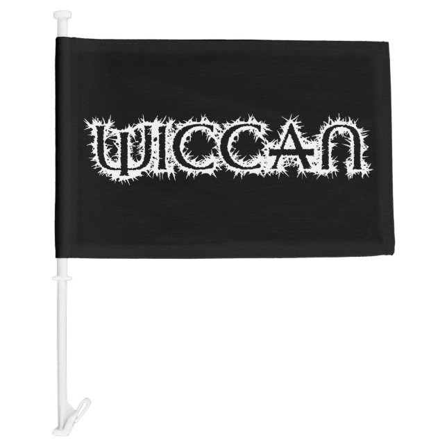 Wiccan Car Flag (Front)