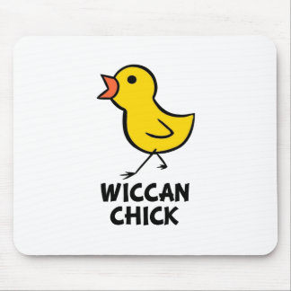 Wiccan Chick Mousepad