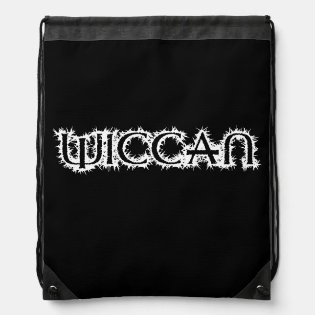 Wiccan Drawstring Bag (Front)