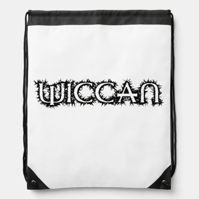 Wiccan Drawstring Bag (Front)
