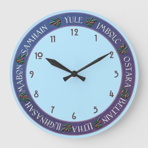 Wiccan Holiday Clock