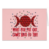 Wiccan Karma (Front Horizontal)