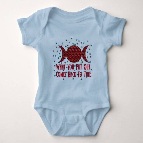 Wiccan Karma Baby Bodysuit