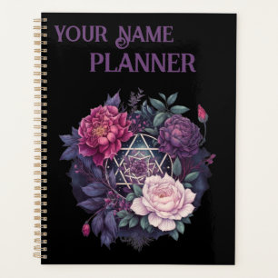 Wiccan Lavender Pyrenees Pentacle Planner