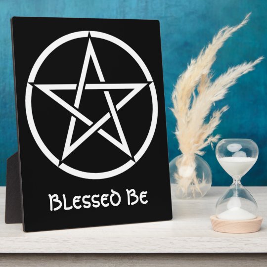 Wiccan & Magick Pentagram Pentacle - M1 Plaque